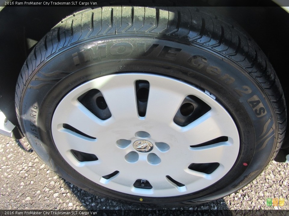2016 Ram ProMaster City Tradesman SLT Cargo Van Wheel and Tire Photo #138602859