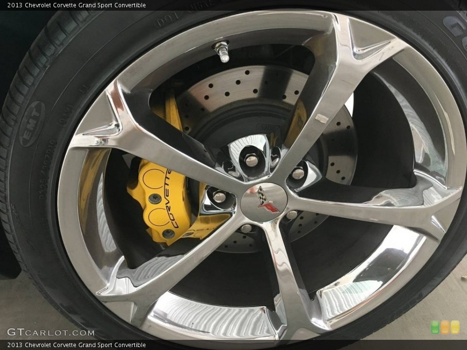 2013 Chevrolet Corvette Grand Sport Convertible Wheel and Tire Photo #138604749