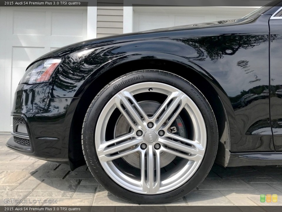 2015 Audi S4 Premium Plus 3.0 TFSI quattro Wheel and Tire Photo #138611547