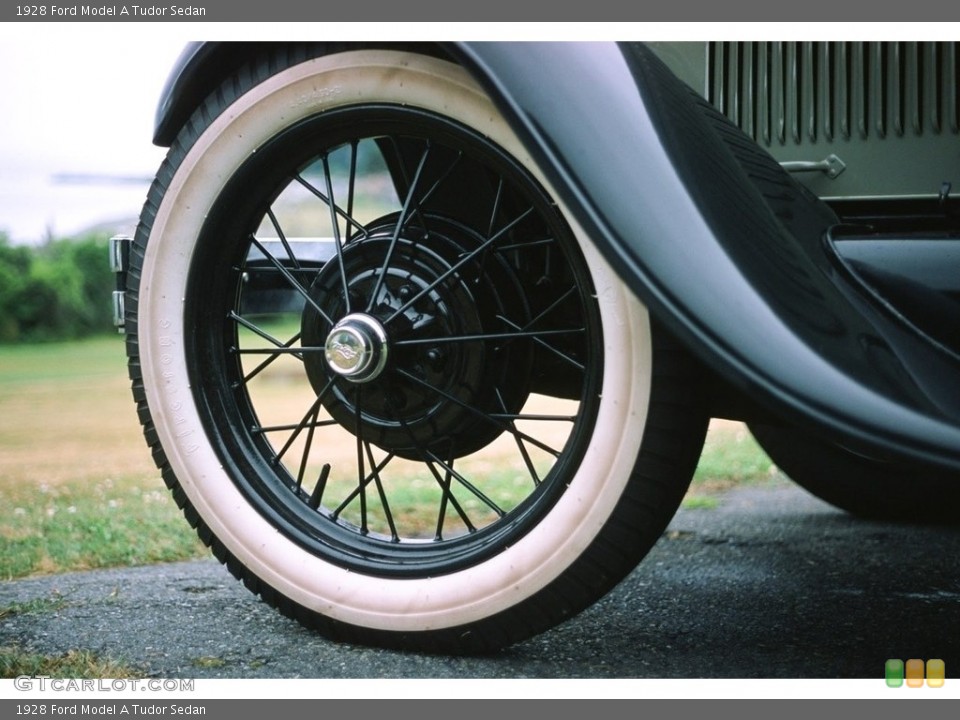 1928 Ford Model A Wheels and Tires