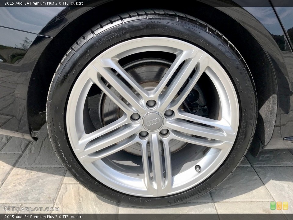2015 Audi S4 Premium Plus 3.0 TFSI quattro Wheel and Tire Photo #138613167