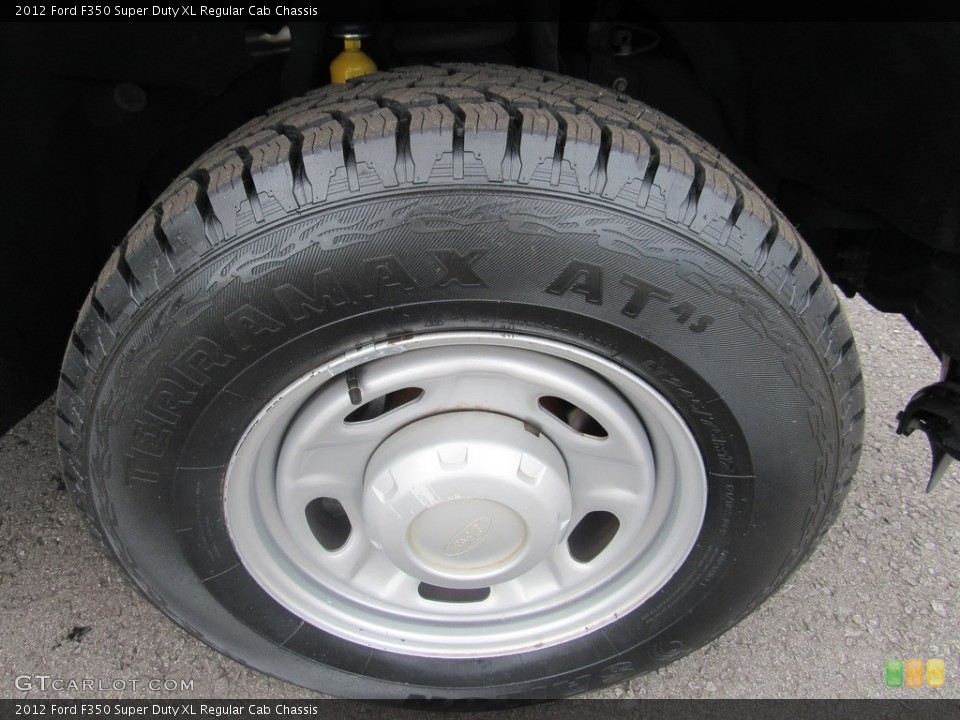 2012 Ford F350 Super Duty XL Regular Cab Chassis Wheel and Tire Photo #138613697