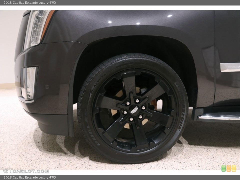 2018 Cadillac Escalade Luxury 4WD Wheel and Tire Photo #138616659