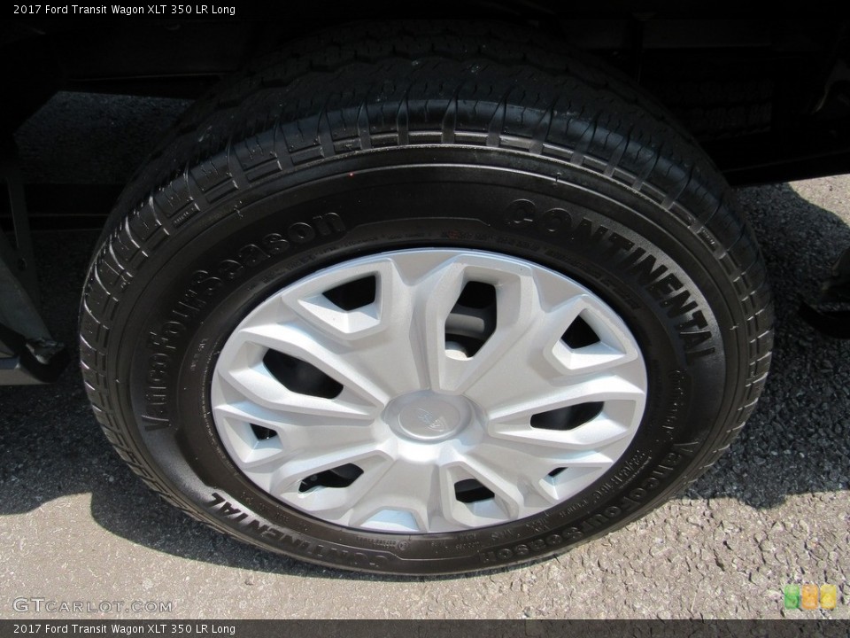 2017 Ford Transit Wagon XLT 350 LR Long Wheel and Tire Photo #138619517
