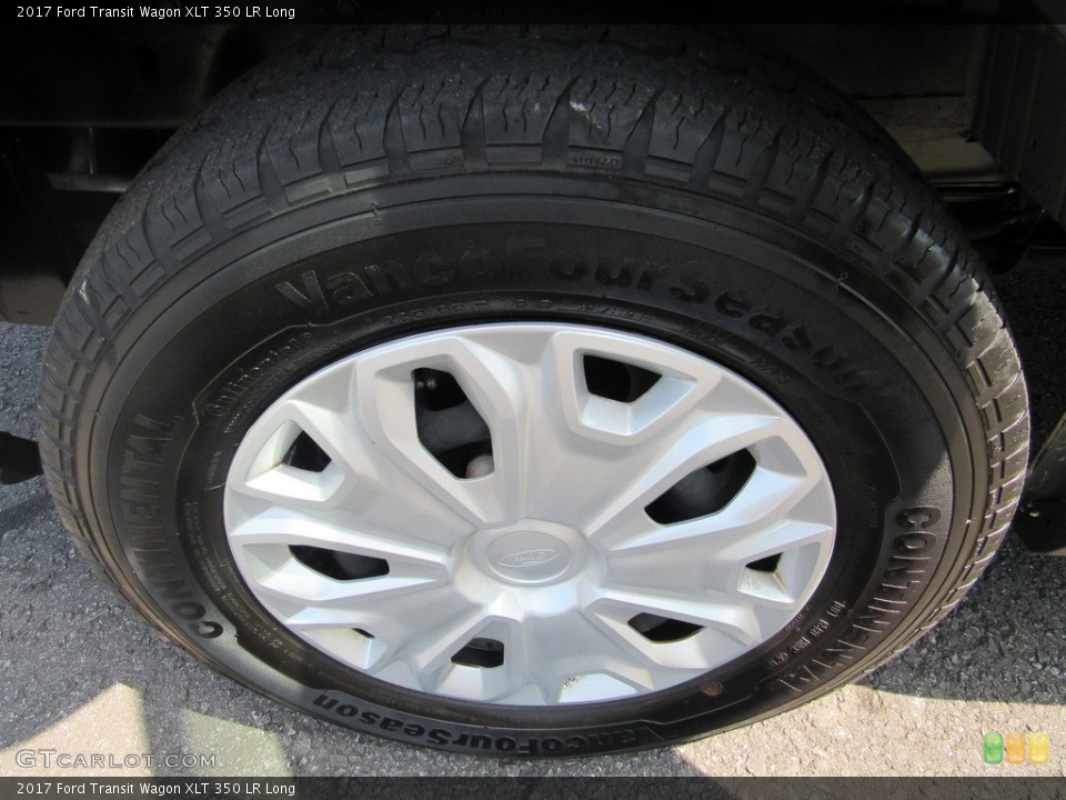 2017 Ford Transit Wagon XLT 350 LR Long Wheel and Tire Photo #138619590