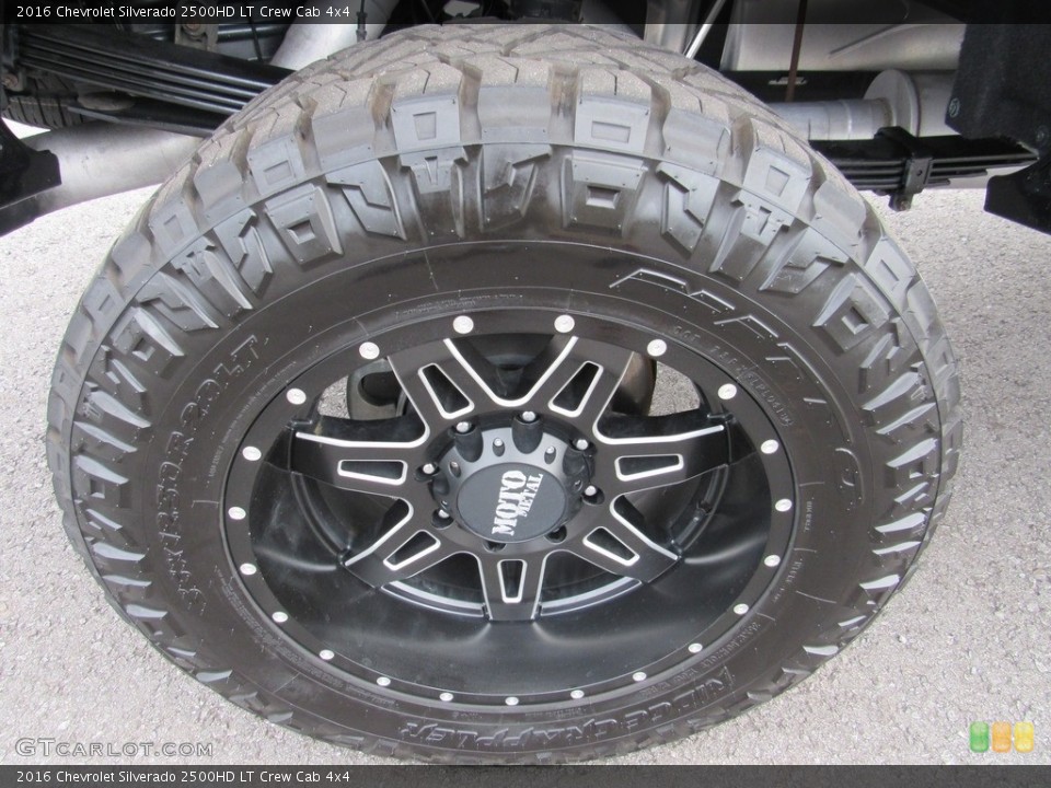 2016 Chevrolet Silverado 2500HD Custom Wheel and Tire Photo #138623835