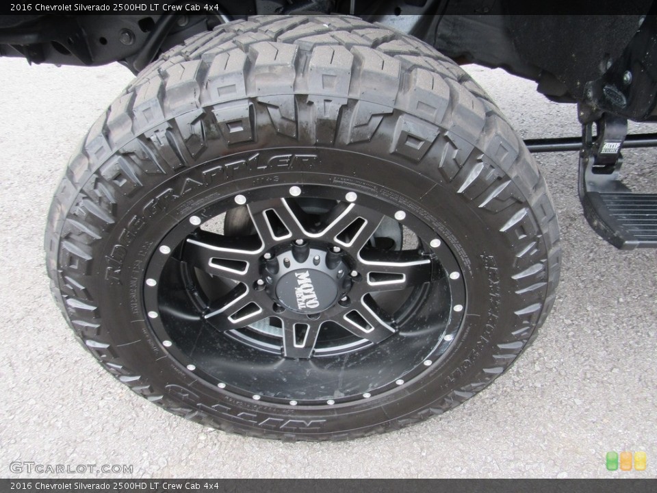 2016 Chevrolet Silverado 2500HD Custom Wheel and Tire Photo #138623955