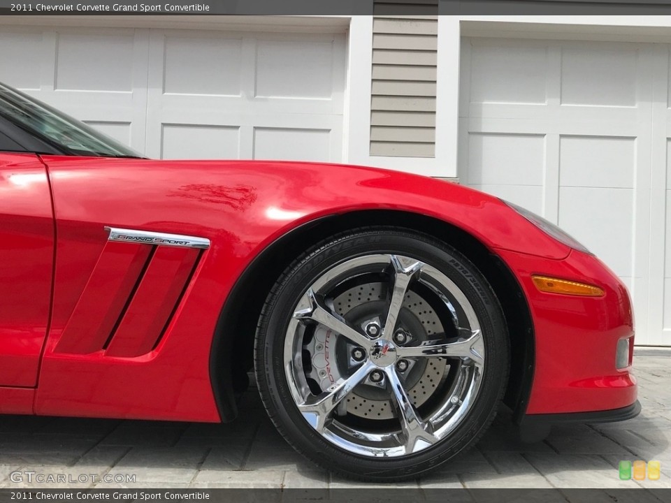 2011 Chevrolet Corvette Grand Sport Convertible Wheel and Tire Photo #138628770