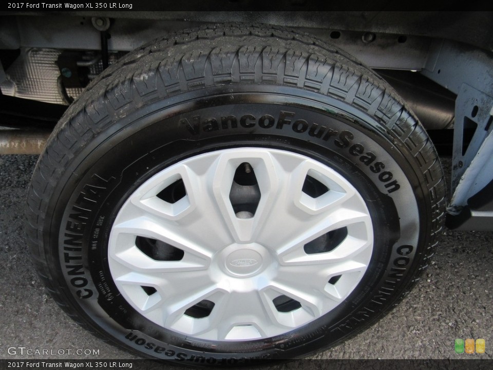2017 Ford Transit Wagon XL 350 LR Long Wheel and Tire Photo #138630021