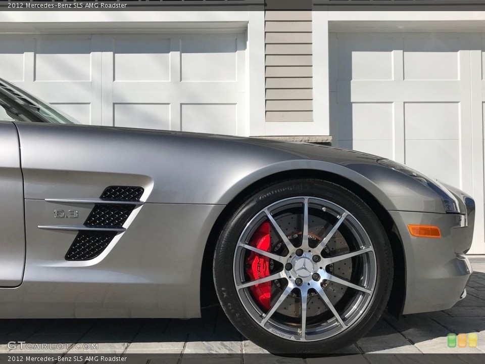 2012 Mercedes-Benz SLS AMG Roadster Wheel and Tire Photo #138632066