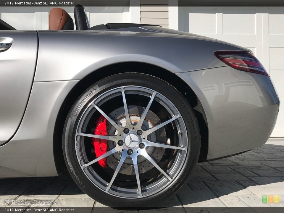 2012 Mercedes-Benz SLS AMG Roadster Wheel and Tire Photo #138632133