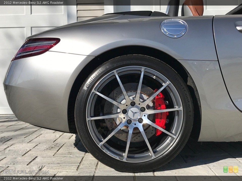 2012 Mercedes-Benz SLS AMG Roadster Wheel and Tire Photo #138632160