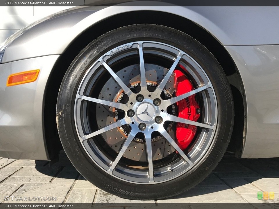 2012 Mercedes-Benz SLS AMG Roadster Wheel and Tire Photo #138633873