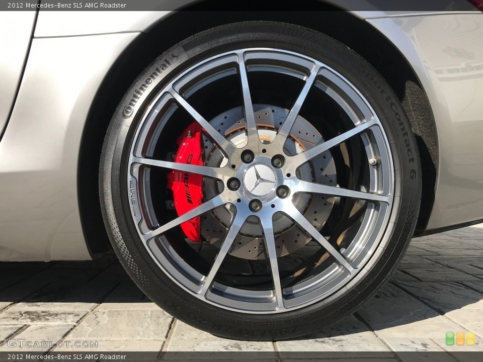 2012 Mercedes-Benz SLS AMG Roadster Wheel and Tire Photo #138633918