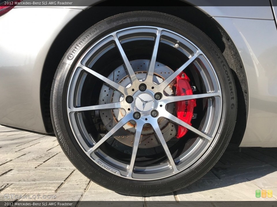 2012 Mercedes-Benz SLS AMG Roadster Wheel and Tire Photo #138633945