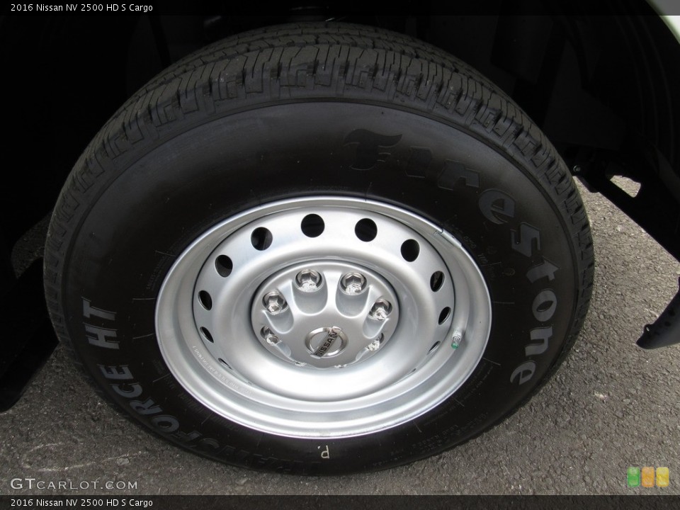 2016 Nissan NV 2500 HD S Cargo Wheel and Tire Photo #138634266