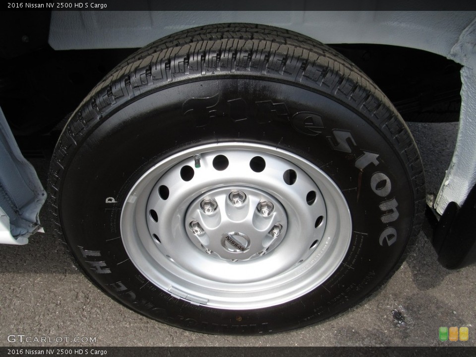 2016 Nissan NV 2500 HD S Cargo Wheel and Tire Photo #138634371