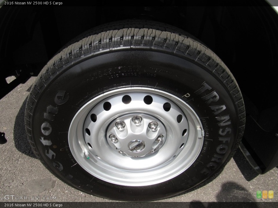 2016 Nissan NV 2500 HD S Cargo Wheel and Tire Photo #138634434