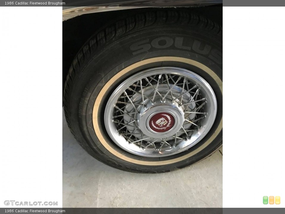 1986 Cadillac Fleetwood Wheels and Tires