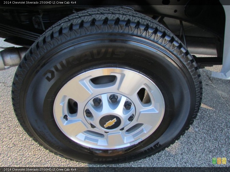 2014 Chevrolet Silverado 2500HD LS Crew Cab 4x4 Wheel and Tire Photo #138642528