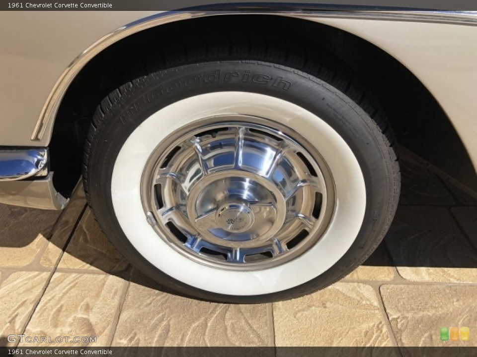 1961 Chevrolet Corvette Convertible Wheel and Tire Photo #138656142