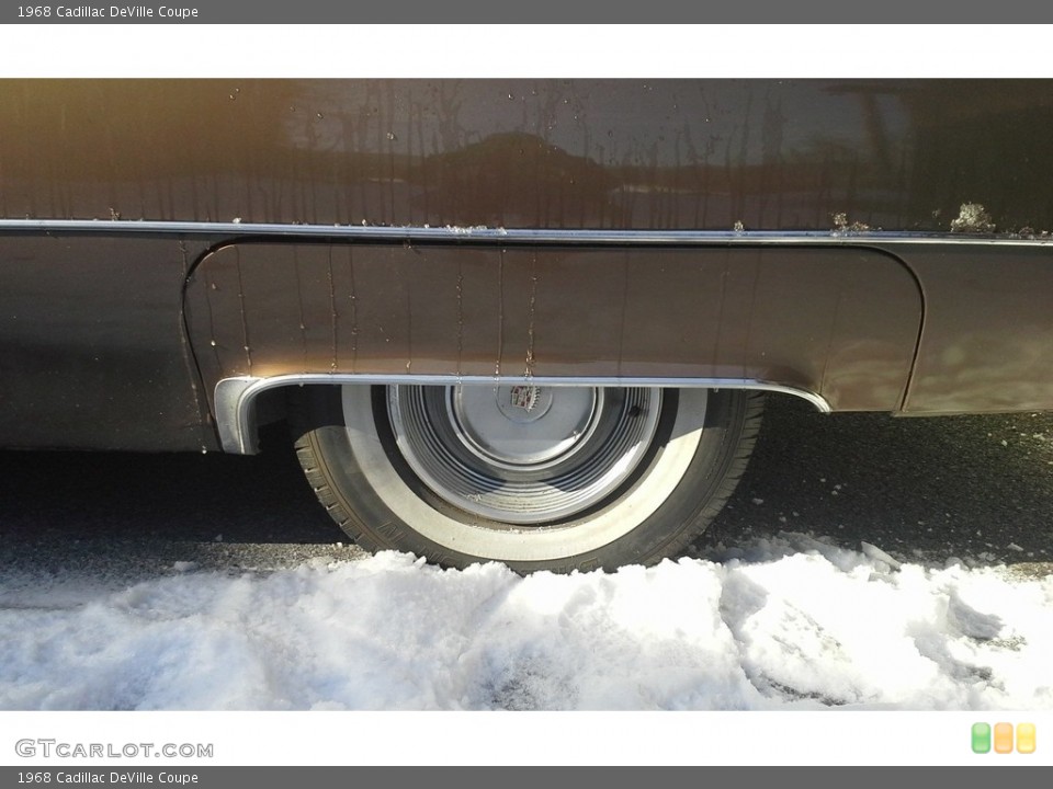 1968 Cadillac DeVille Coupe Wheel and Tire Photo #138656589