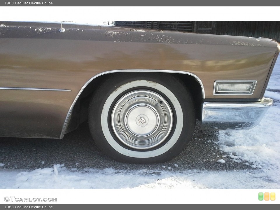 1968 Cadillac DeVille Coupe Wheel and Tire Photo #138656783