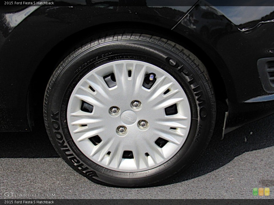 2015 Ford Fiesta S Hatchback Wheel and Tire Photo #138671916