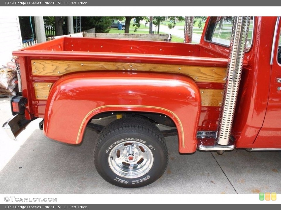 1979 Dodge D Series Truck D150 Li'l Red Truck Wheel and Tire Photo #138681175