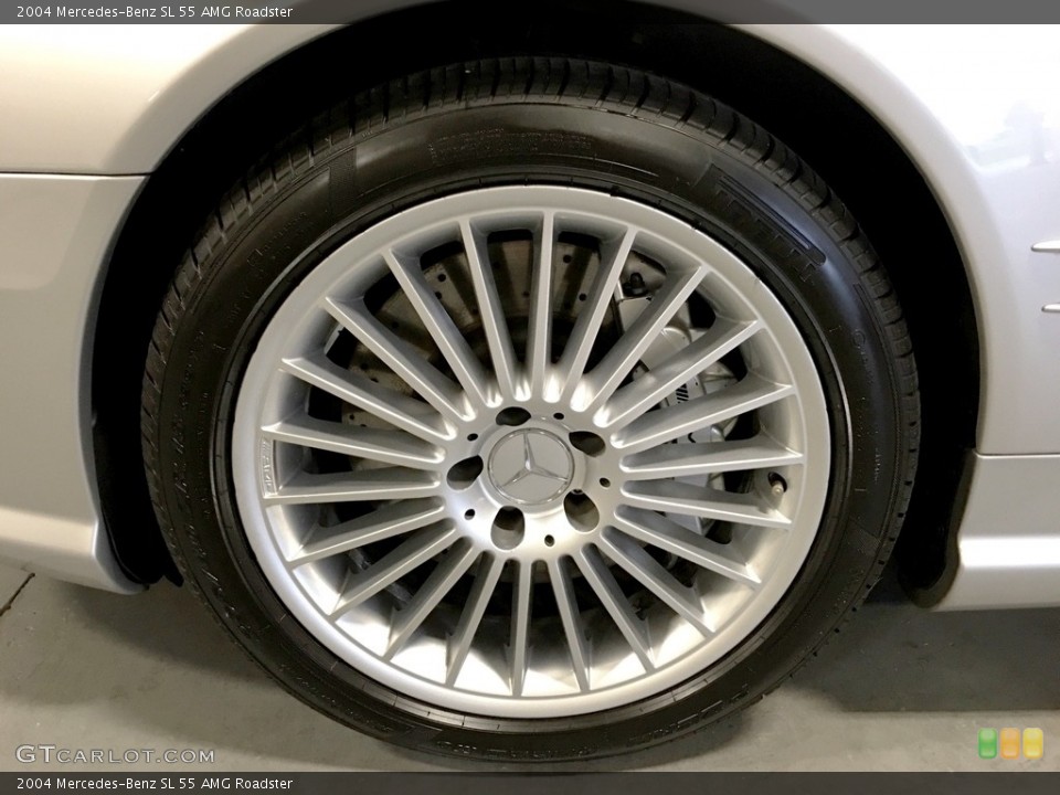 2004 Mercedes-Benz SL 55 AMG Roadster Wheel and Tire Photo #138683667