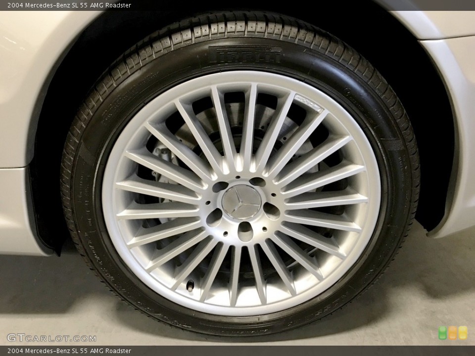 2004 Mercedes-Benz SL 55 AMG Roadster Wheel and Tire Photo #138683694