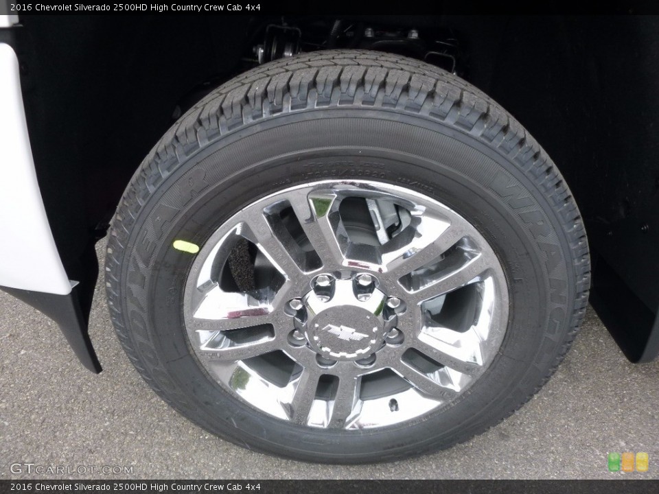 2016 Chevrolet Silverado 2500HD Wheels and Tires