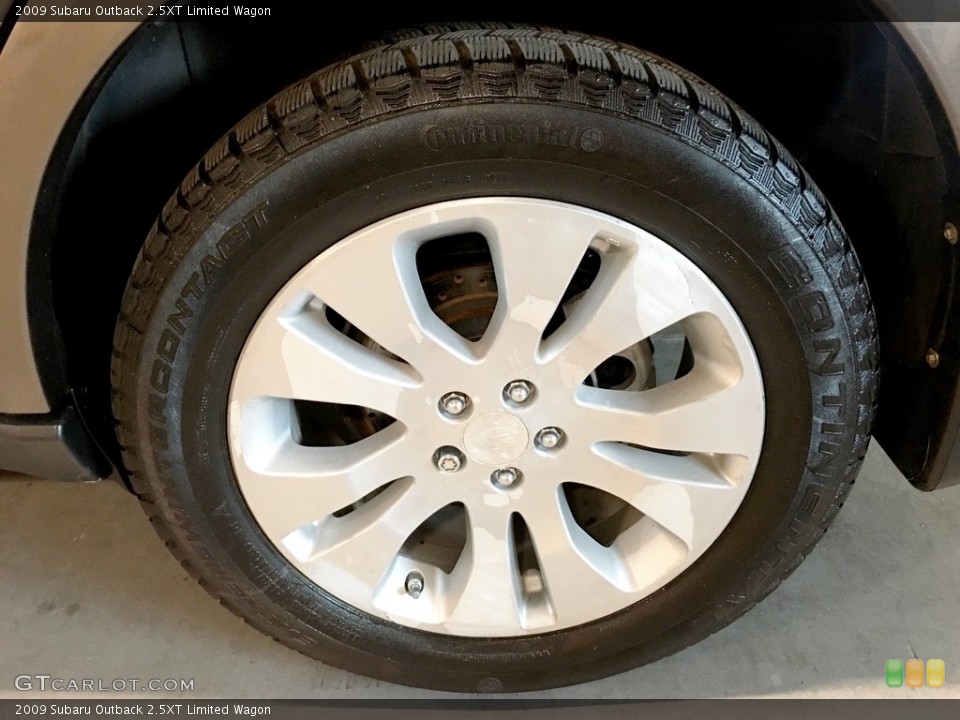 2009 Subaru Outback 2.5XT Limited Wagon Wheel and Tire Photo #138687108