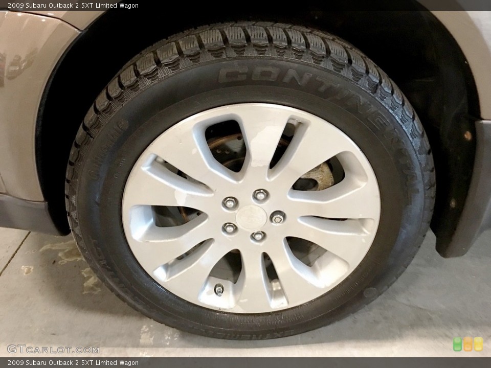 2009 Subaru Outback 2.5XT Limited Wagon Wheel and Tire Photo #138687132