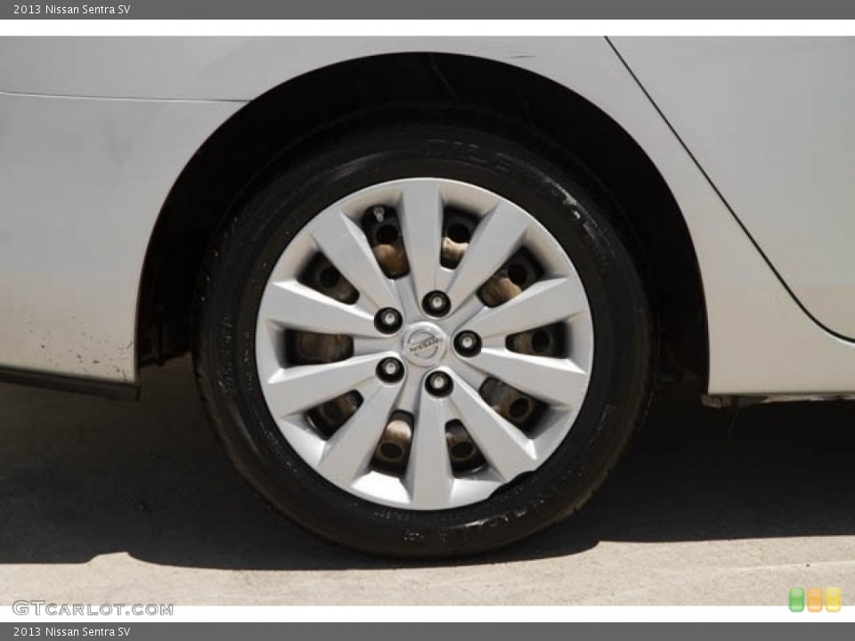 2013 Nissan Sentra SV Wheel and Tire Photo #138695088
