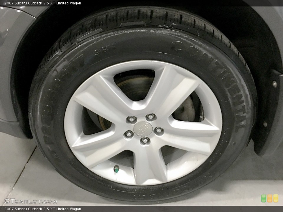 2007 Subaru Outback 2.5 XT Limited Wagon Wheel and Tire Photo #138695178
