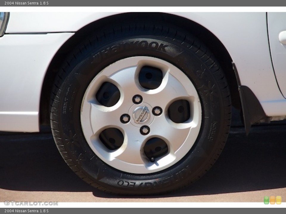 2004 Nissan Sentra 1.8 S Wheel and Tire Photo #138699673