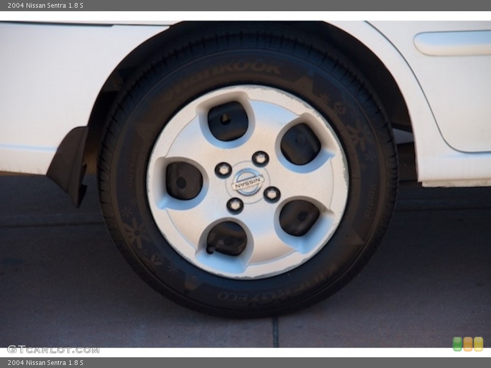 2004 Nissan Sentra 1.8 S Wheel and Tire Photo #138699714