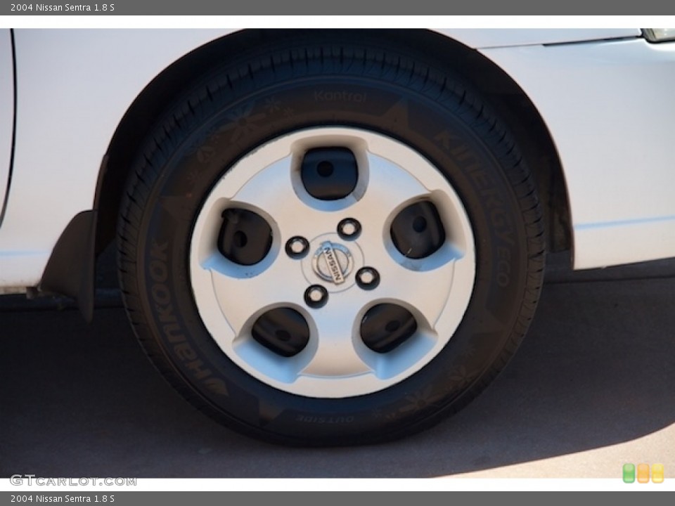 2004 Nissan Sentra 1.8 S Wheel and Tire Photo #138699728