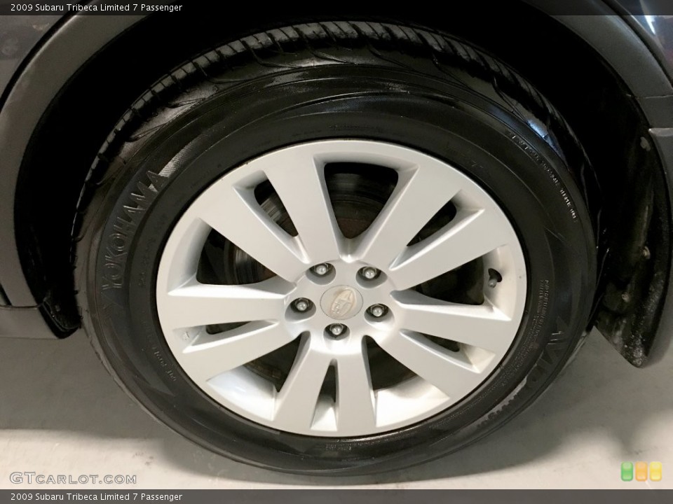 2009 Subaru Tribeca Limited 7 Passenger Wheel and Tire Photo #138700599