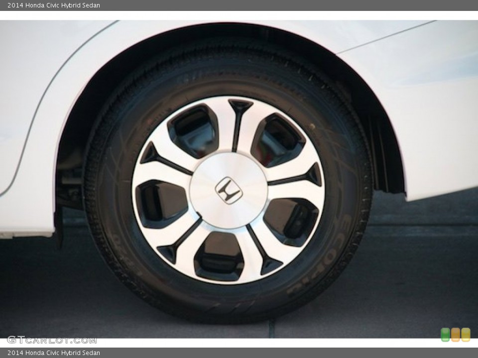 2014 Honda Civic Hybrid Sedan Wheel and Tire Photo #138709650