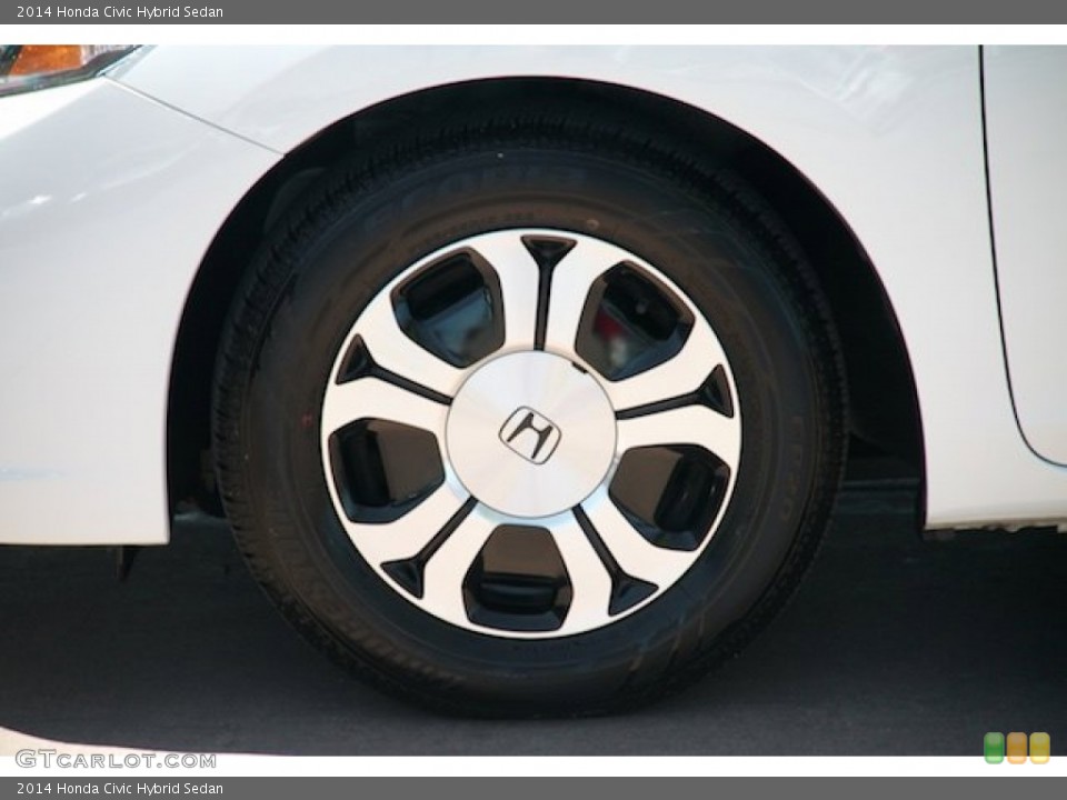 2014 Honda Civic Hybrid Sedan Wheel and Tire Photo #138709665