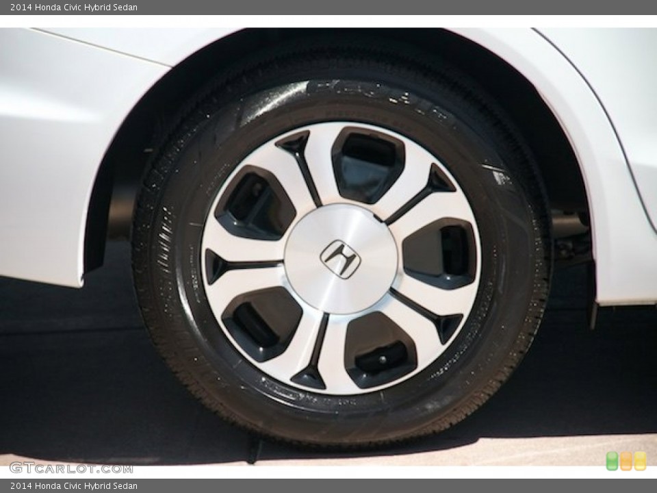 2014 Honda Civic Hybrid Sedan Wheel and Tire Photo #138709677