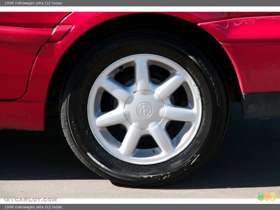 1998 Volkswagen Jetta GLS Sedan Wheel and Tire Photo #138710178