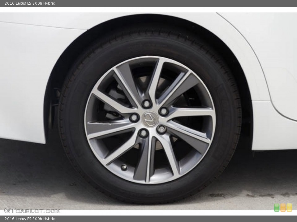2016 Lexus ES 300h Hybrid Wheel and Tire Photo #138711804
