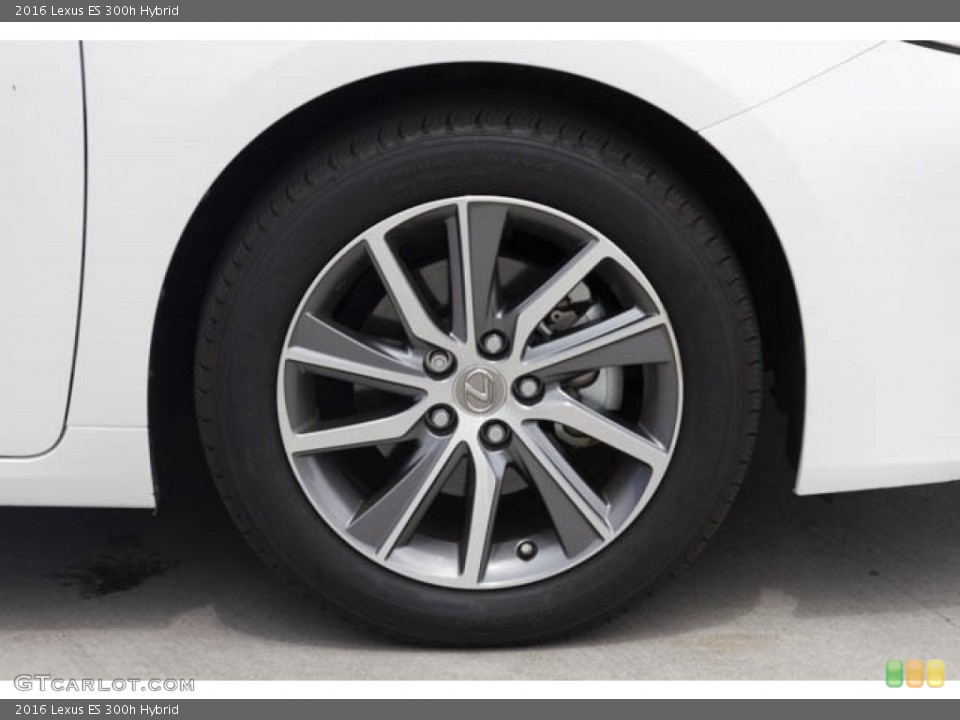 2016 Lexus ES 300h Hybrid Wheel and Tire Photo #138711822