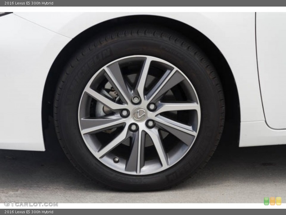 2016 Lexus ES 300h Hybrid Wheel and Tire Photo #138711837