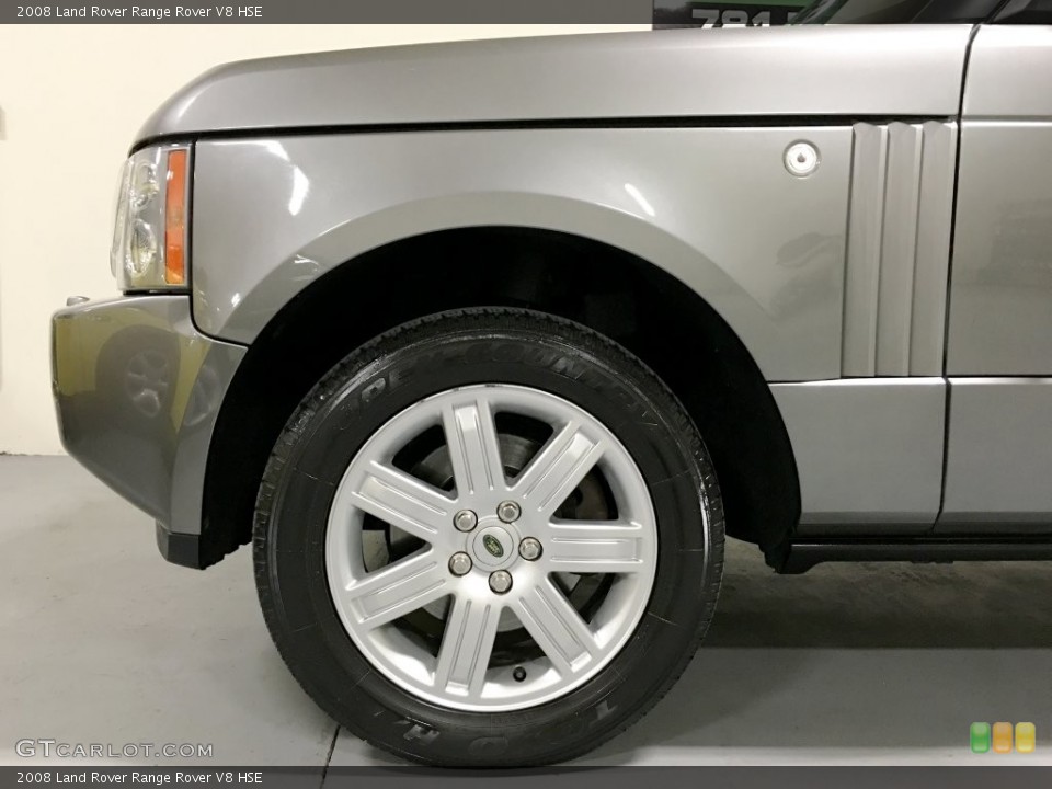 2008 Land Rover Range Rover V8 HSE Wheel and Tire Photo #138712209