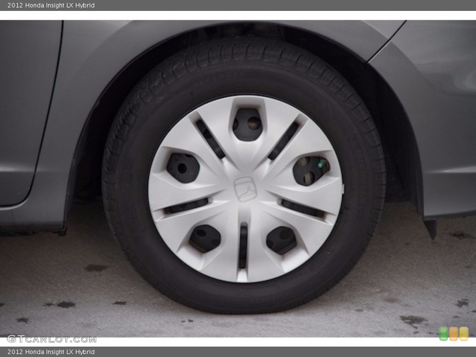 2012 Honda Insight LX Hybrid Wheel and Tire Photo #138716445