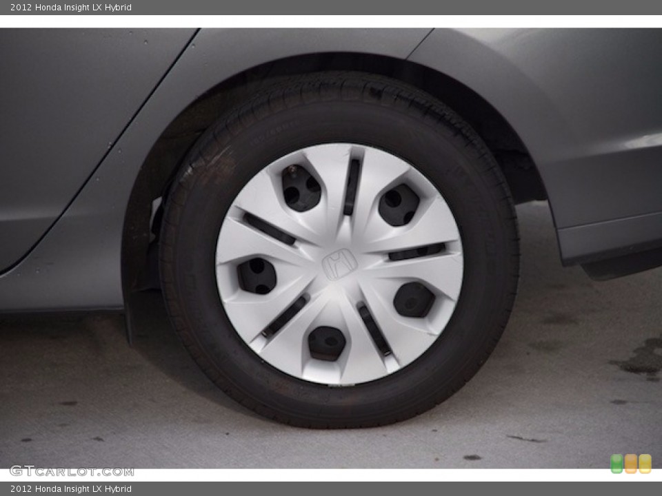 2012 Honda Insight LX Hybrid Wheel and Tire Photo #138716466